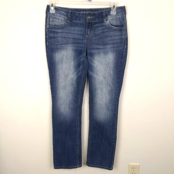 Maurices 'Straight' Jeans | sz 3/4 Short - Picture 1 of 5